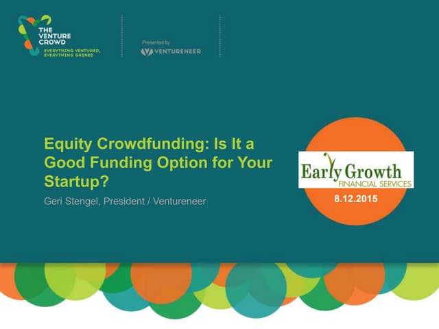 Equity Crowdfunding: Is It a Good Funding Option for Your Startup? 