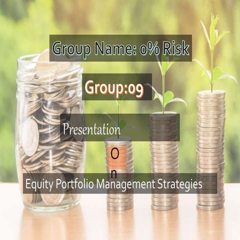 Equity portfolio management strategies