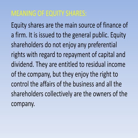 equity shares.pptx
