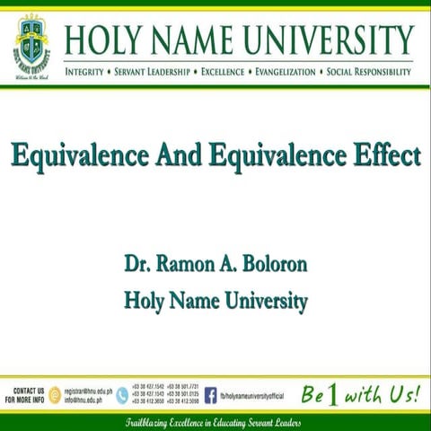 Equivalence and Equivalence Effect.pptx