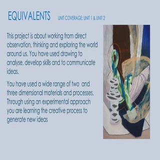 Equivalents project summary