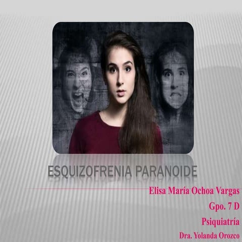 Equizofrenia paranoide