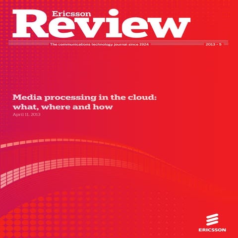 Media processing in the cloud-  what, where and how