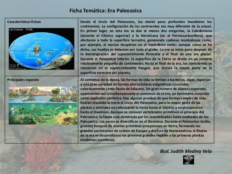 Era Paleozoica