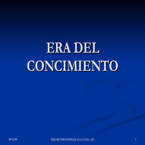 Era Del Concimiento Expo Sisitemas