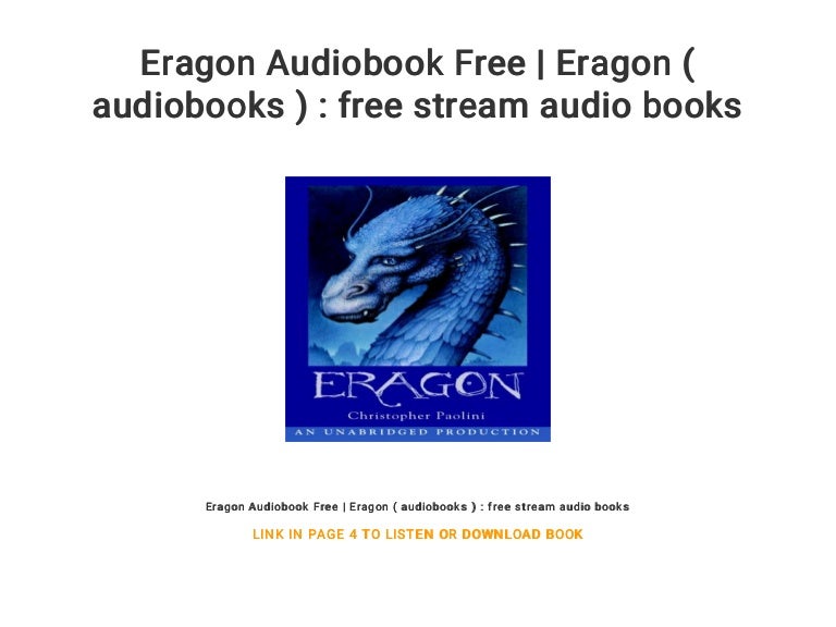 eragon free audiobook eragon free audiobook