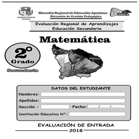 Matematica 2do secundaria | PDF
