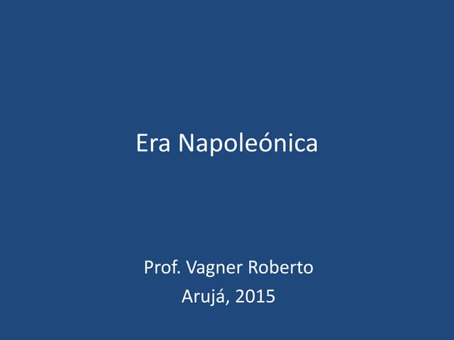 Era napoleónica
