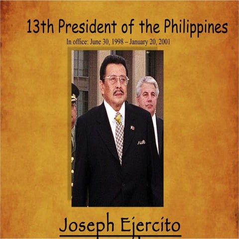 Erap Presentation | PPT