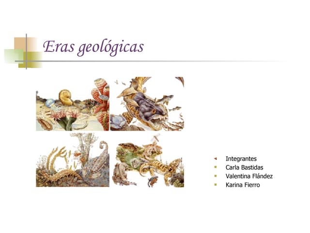 Eras geológicas