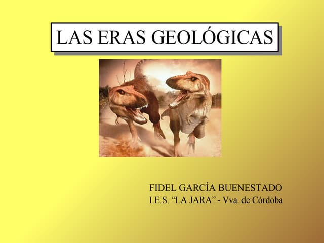Eras Geologicas