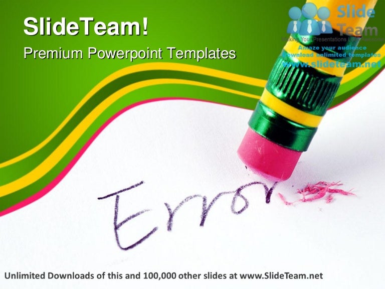 Erase error metaphor power point templates themes and backgrounds ppt…