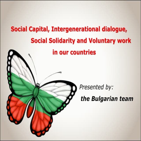 Social Capital and solidarity. Meeting in Rize. April 2017