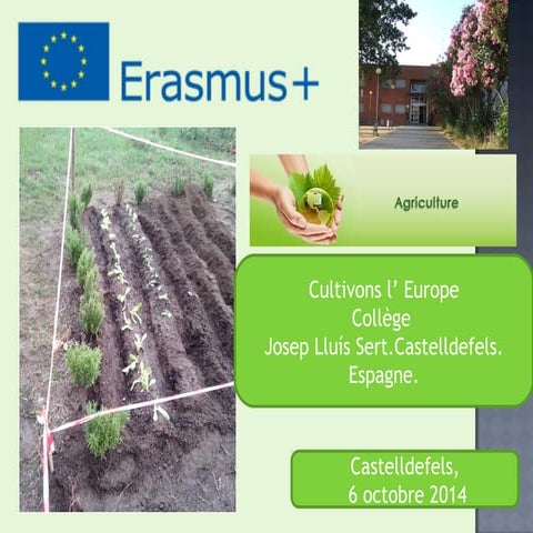 Erasmus présentation sert castelldefels octobre 2014