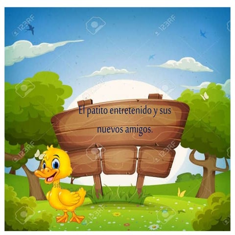 el patito entretenido y sus nuevos amigos