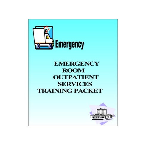 ER Billing Training - An Old Manual
