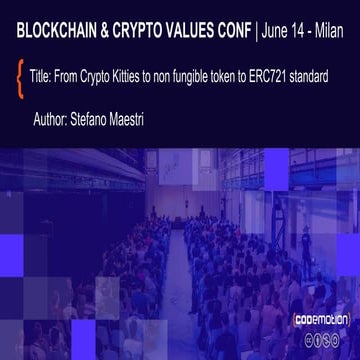 From Crypto Kitties to non fungible token to ERC721 standard