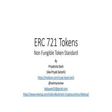 Erc 721 tokens