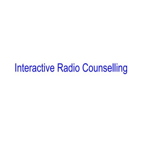 Interaction Radio Counselling in Distance Education