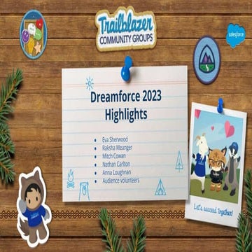 SFWelly dreamforce wrap up September 2023