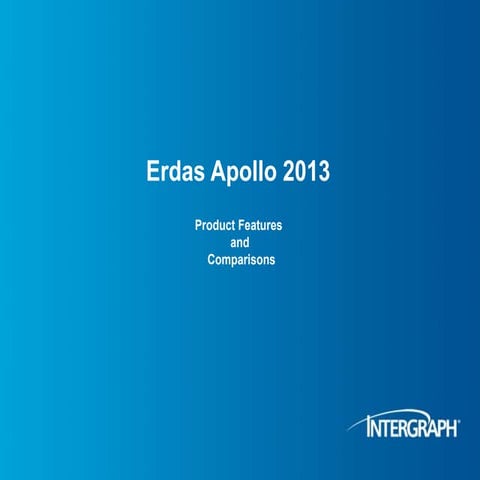 Erdas Apollo Product Overview