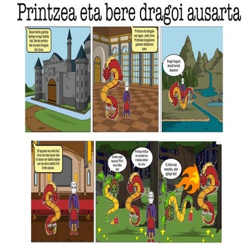 Printzea eta dragoi ausarta