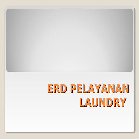 Erd laundry