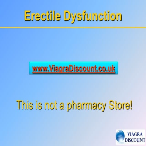 Erectile Dysfunction Help | PPTX