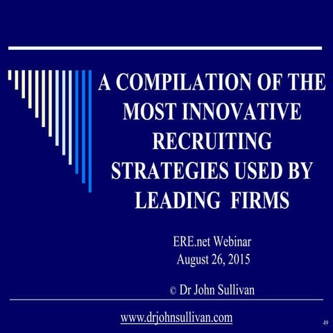Ere webinar 082615 recruiting strategies