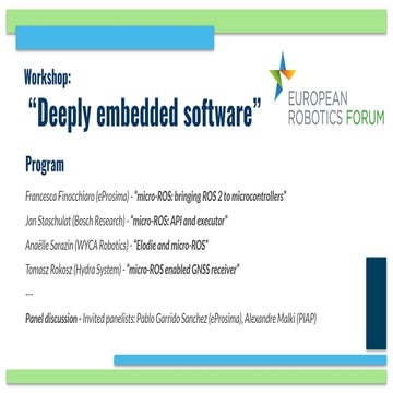 micro-ROS: bringing ROS 2 to MCUs
