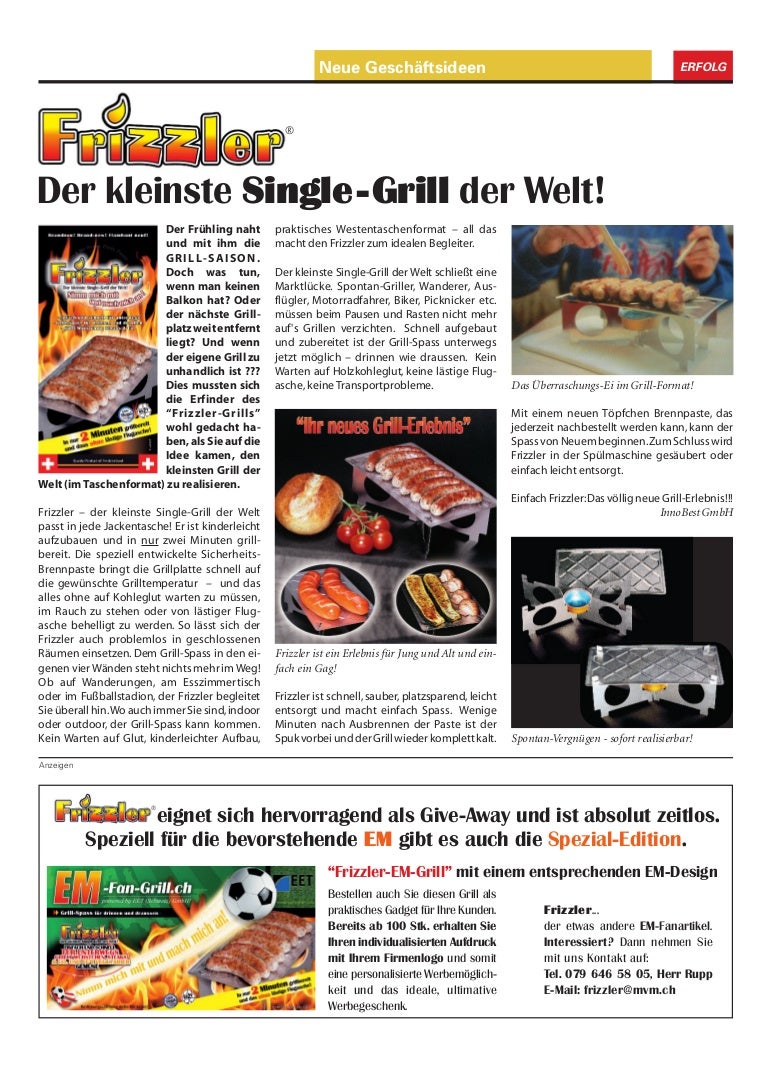 Frizzler Der Kleinste Single Grill Der Welt
