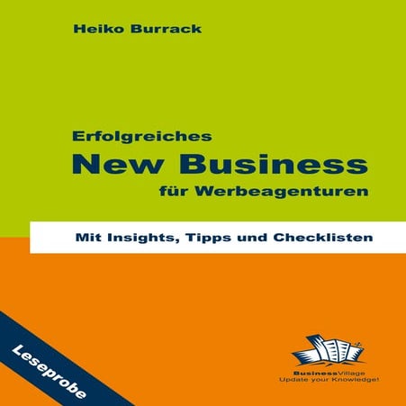 Erfolgreiches New Business für Werbeagenturen