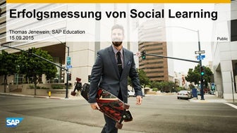 Erfolgsmessung von Social Learning (Zukunft Personal 2015)