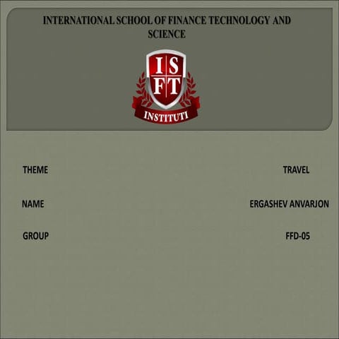 ERGASHEV ANVARJON FFD-05.ppt