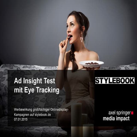 Ad Insight Test auf Stylebook.de