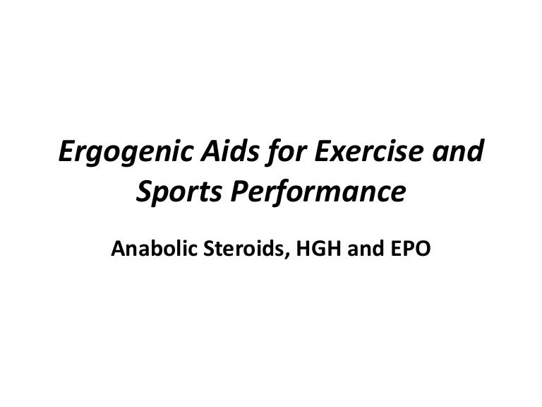 Ergogenic aids for exercise and sports performance