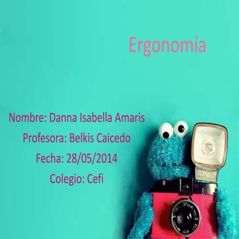 todo sobre Ergonomía