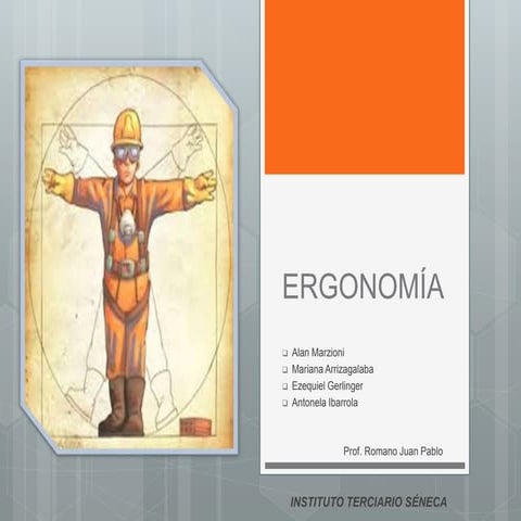 Ergonomía power point 3ero seh