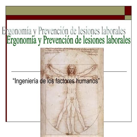 Ergonomia..