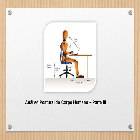 Ergonomia ~ Parte 3/5