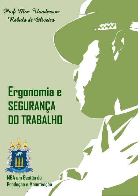 Ergonomia e segurança do trabalho  ...