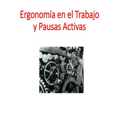 Ergonomia oficinas