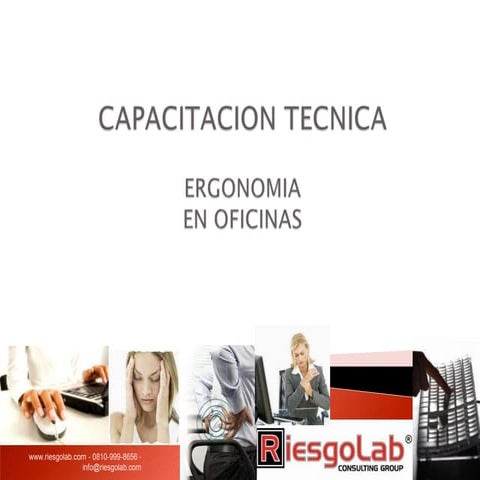Ergonomia Para Oficinas   Riesgo Lab   2011