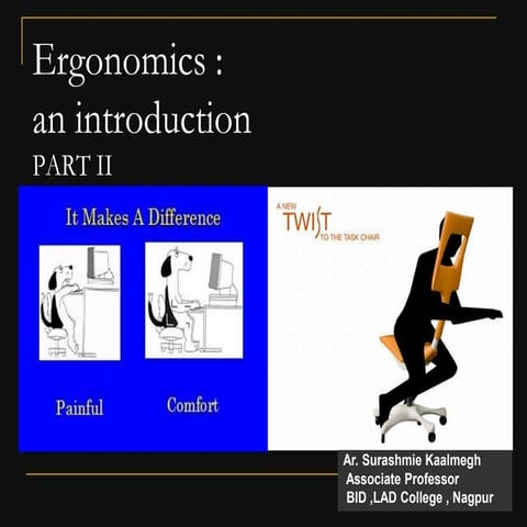 Ergonomics &amp; its importance in furniture design   pt 2