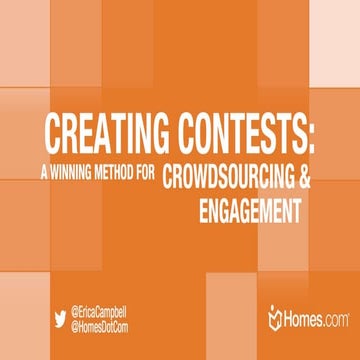 Creating Contests: A Winning Method for Crowdsourcing & Engagement