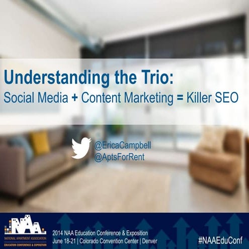 Understanding the Trio: Social Media + Content Marketing = Killer SEO