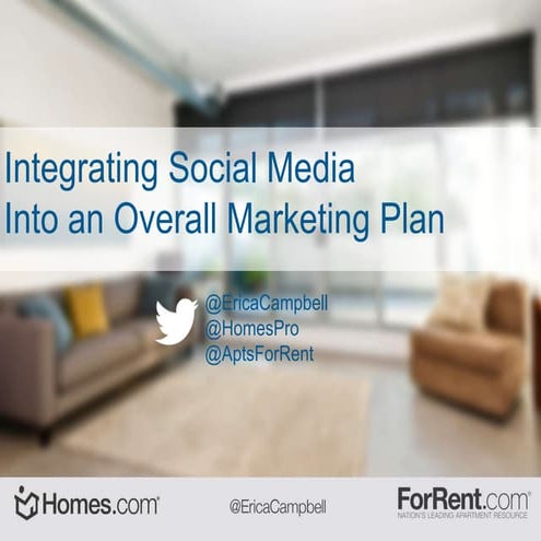 Integrating Social Media Into an Overall Marketing Strategy