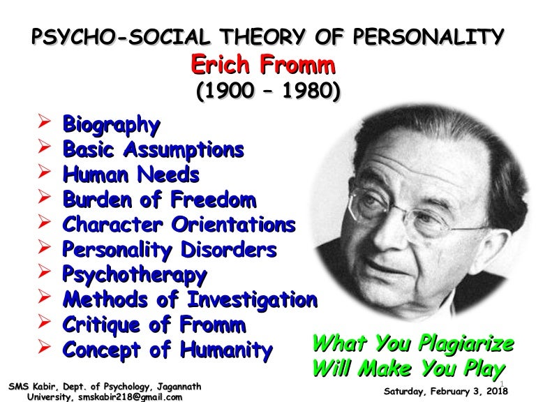 Erich Fromm The Psychologist Biography Facts And Quotes