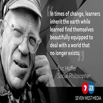 Eric Hoffer - These times | PPTX