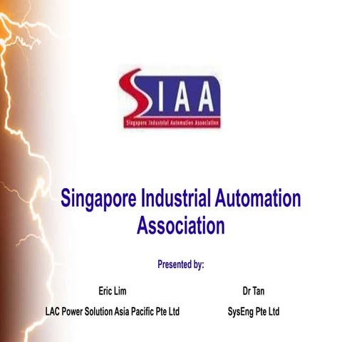 Lightning and Surge Protection Strategy for Instrumentation